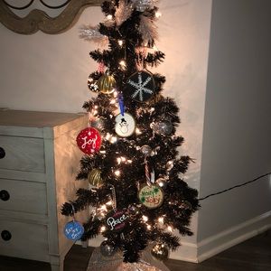 $15 for all 5 hand painted hand made ornaments